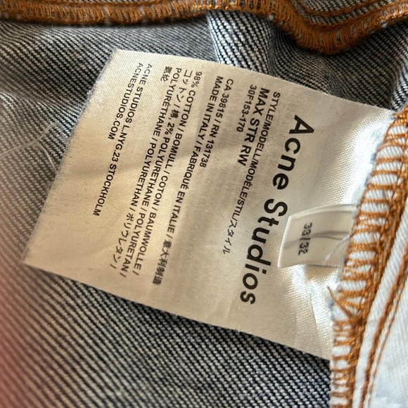 ACNE blue jean - Picture 5 of 5